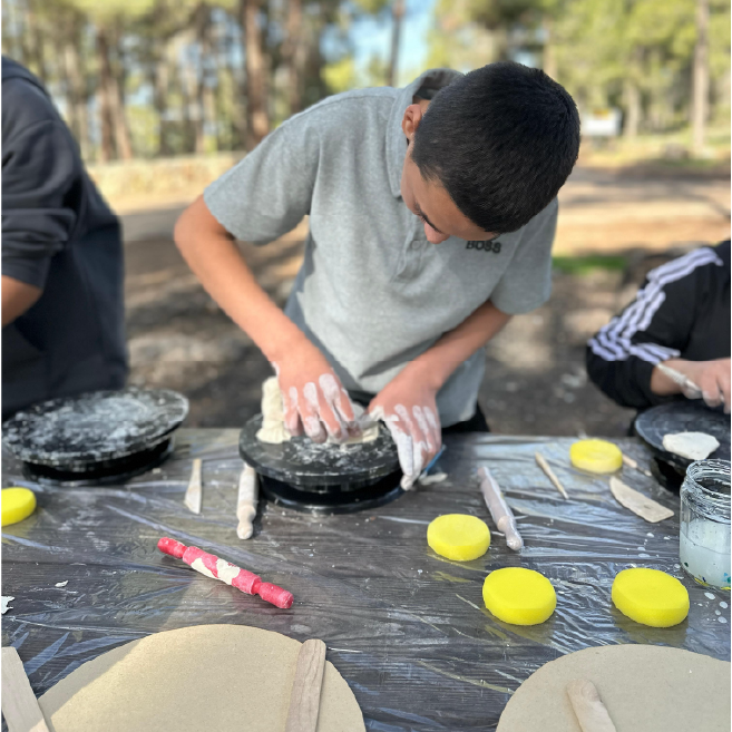 יצירה בחימר